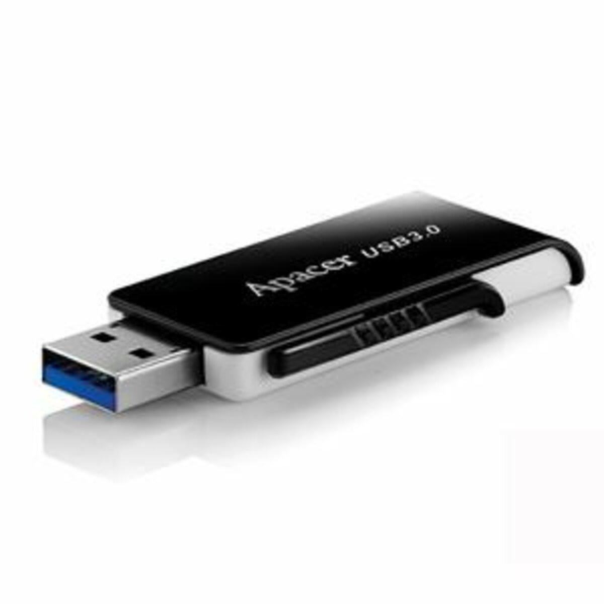 Flash Apacer USB 3.1 AH350 32Gb black (29caa1-15242) - фото 5 Flash Apacer USB 3.1 AH350 32Gb black (29caa1-15242) - фото 5