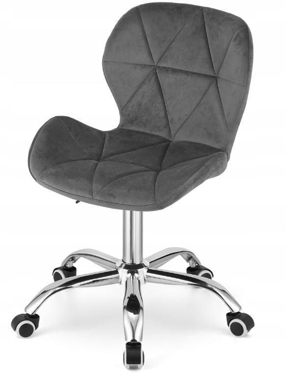 Крісло офісне комп'ютерне на колесах Bonro B-531 Велюр Сірий (4428) - фото 3 Крісло офісне комп'ютерне на колесах Bonro B-531 Велюр Сірий (4428) - фото 3