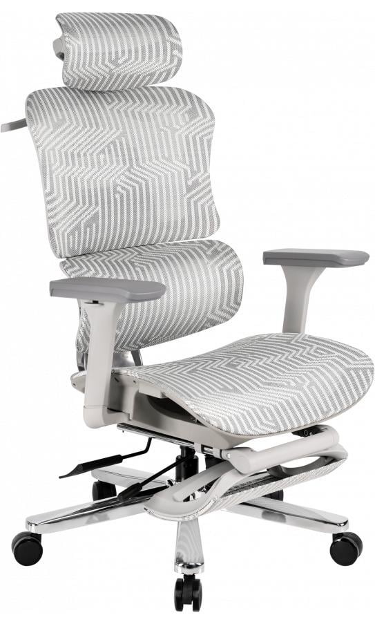 Офисное кресло GT Racer B-528 Grey/Light Grey (1811)