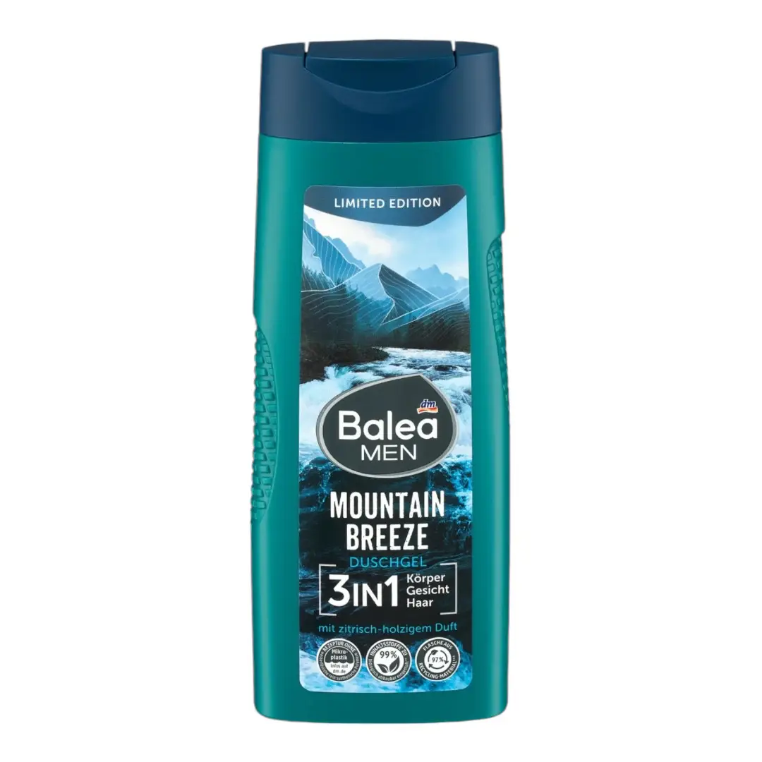 Гель для душа Balea Men Duschgel Mount Breeze 300 мл (2519342890)