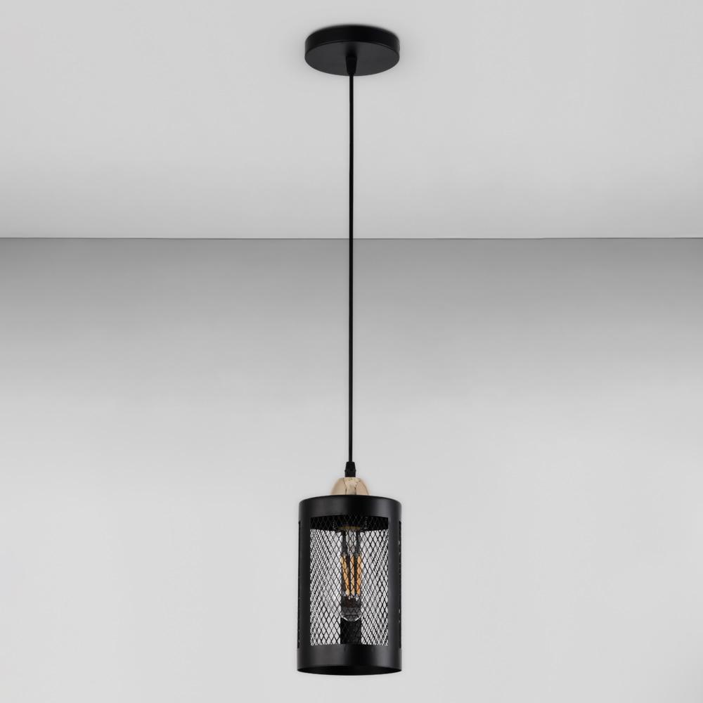 Люстра подвесная Light House SRS-19512/1 BK+FGD Черный/Золотой