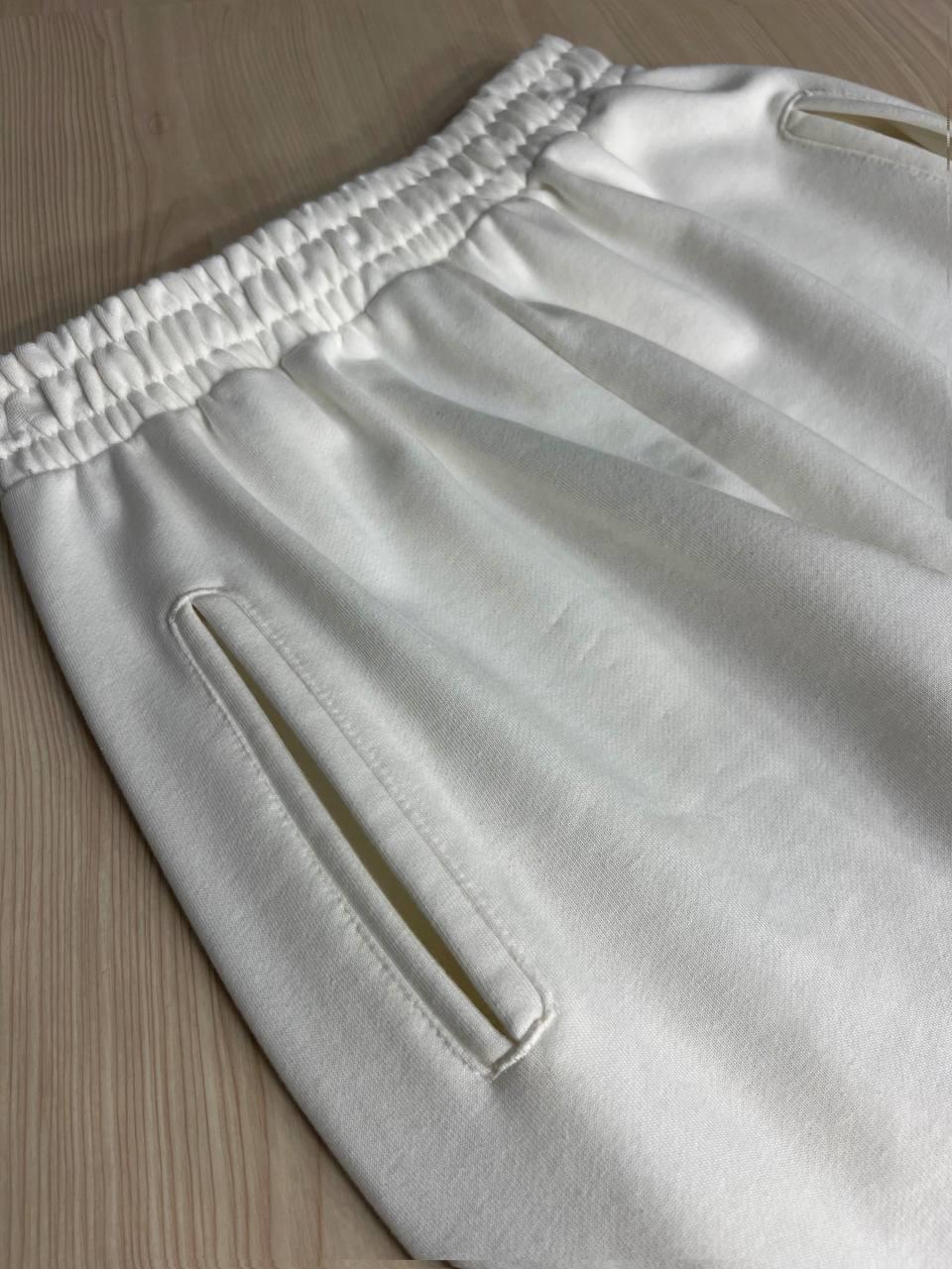 Брюки женские LSK 5279 джогеры на резинке с карманами оверсайз XL Белый (27082968) - фото 2 Брюки женские LSK 5279 джогеры на резинке с карманами оверсайз XL Белый (27082968) - фото 2