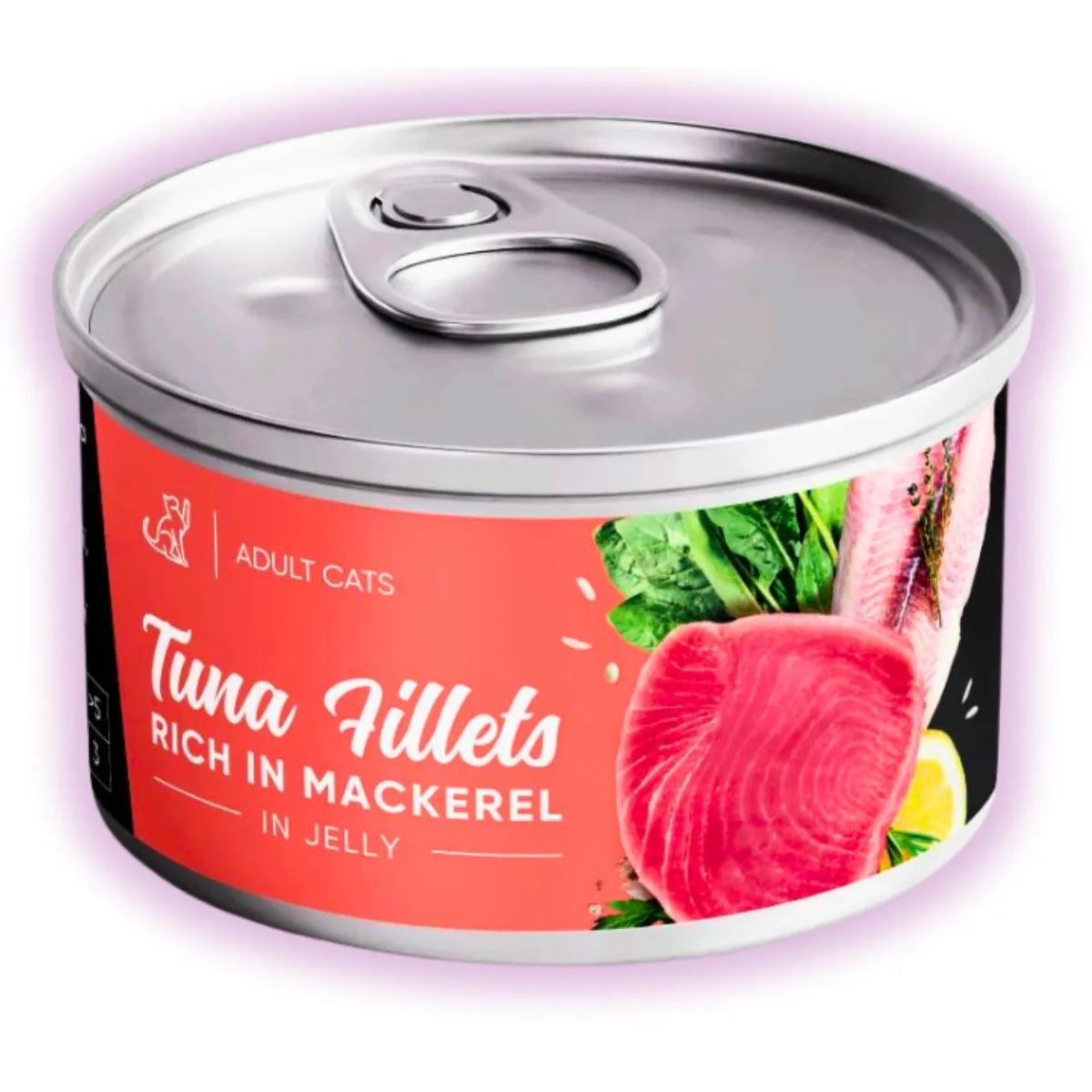 Корм влажный для взрослых кошек Savory филе тунца с макрелью в желе 70 г х 24 шт. (P20970) Корм влажный для взрослых кошек Savory филе тунца с макрелью в желе 70 г х 24 шт. (P20970)