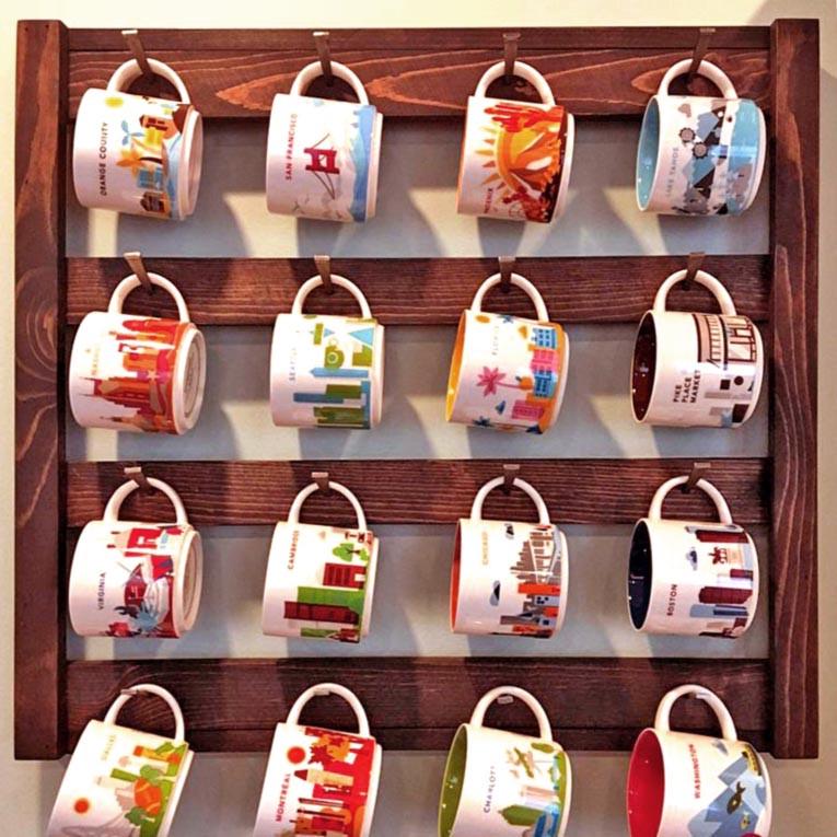 Органайзер для кружек из дерева Гюмри Савоярди (СДК-000215)