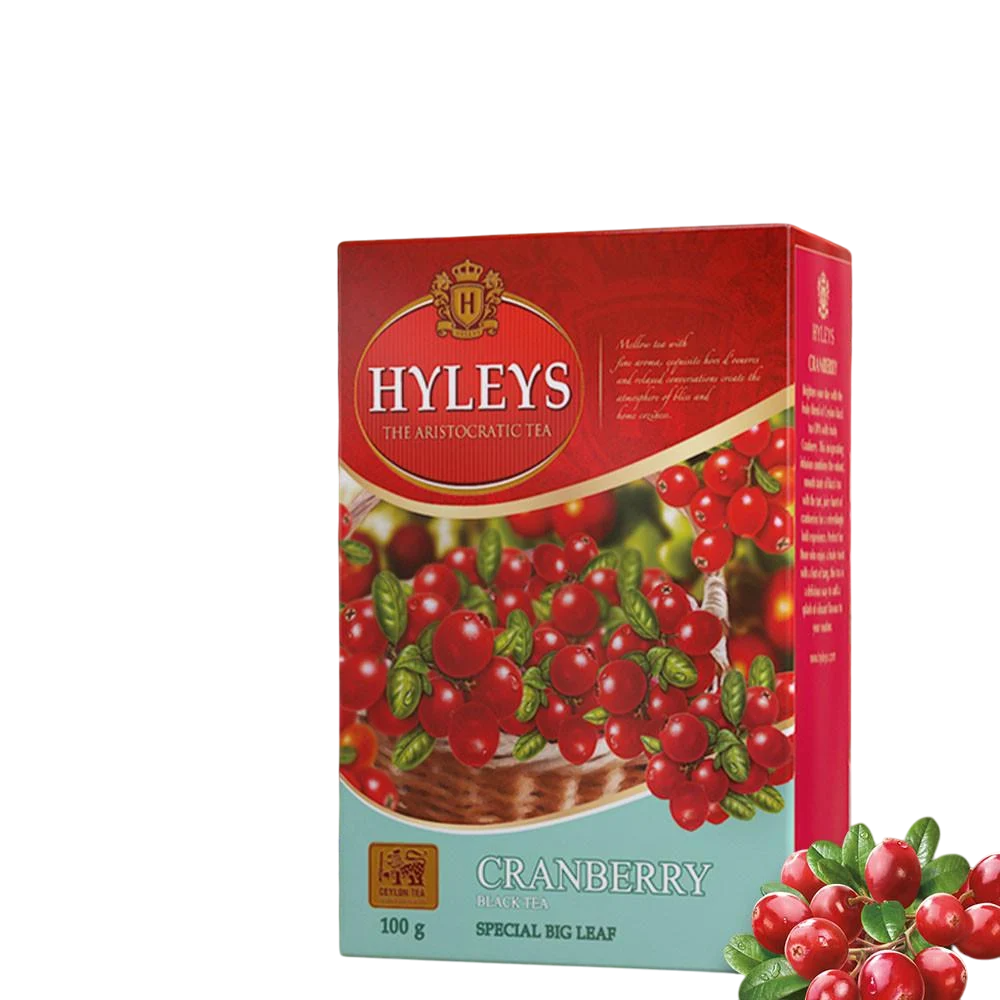 Чай чорний Hyleys Журавлина (4791045025757)