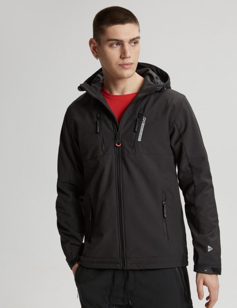 Куртка мужская Diverse EVO SOFT 0523 XXL Черный (5902598827104)