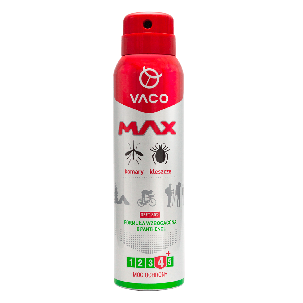 Спрей VACO MAX від комарів та кліщів з пантенолом 100 мл (DV74) - фото 1