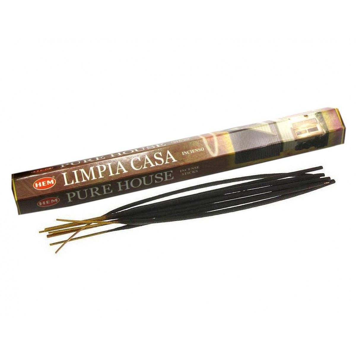 Пахощі Hem Чистий будинок шестикутник 20 шт. (14-28225K)