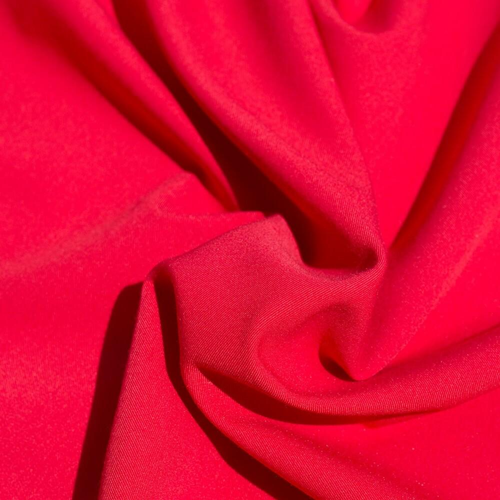 Ткань костюмная Лазурин твил Красный (11674)