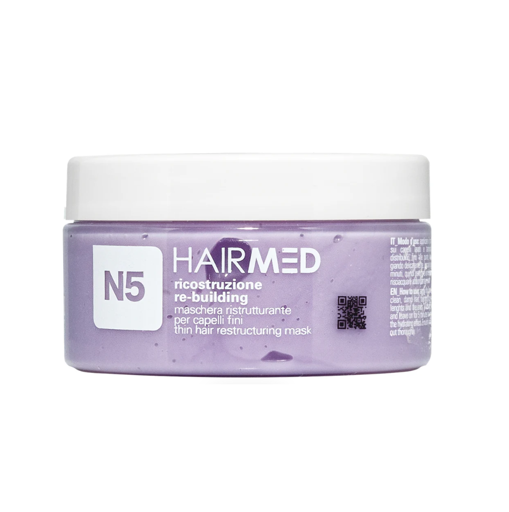 Маска реструктурувальна для тонкого волосся Hairmed N5 Re-Building Thin Hair Restructuring Mask 100 мл Маска реструктурувальна для тонкого волосся Hairmed N5 Re-Building Thin Hair Restructuring Mask 100 мл