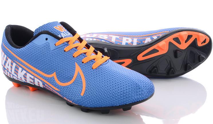 Шипованные бутсы Waykers m777-blue-o р. 41 Сине-оранжевый Шипованные бутсы Waykers m777-blue-o р. 41 Сине-оранжевый