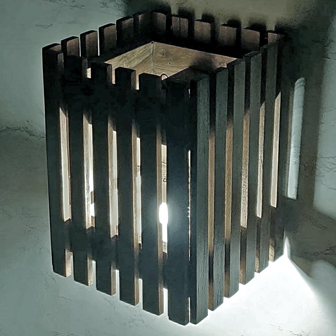 Світильник настінний з дерева Смітвіл Венге (БРА-005812)