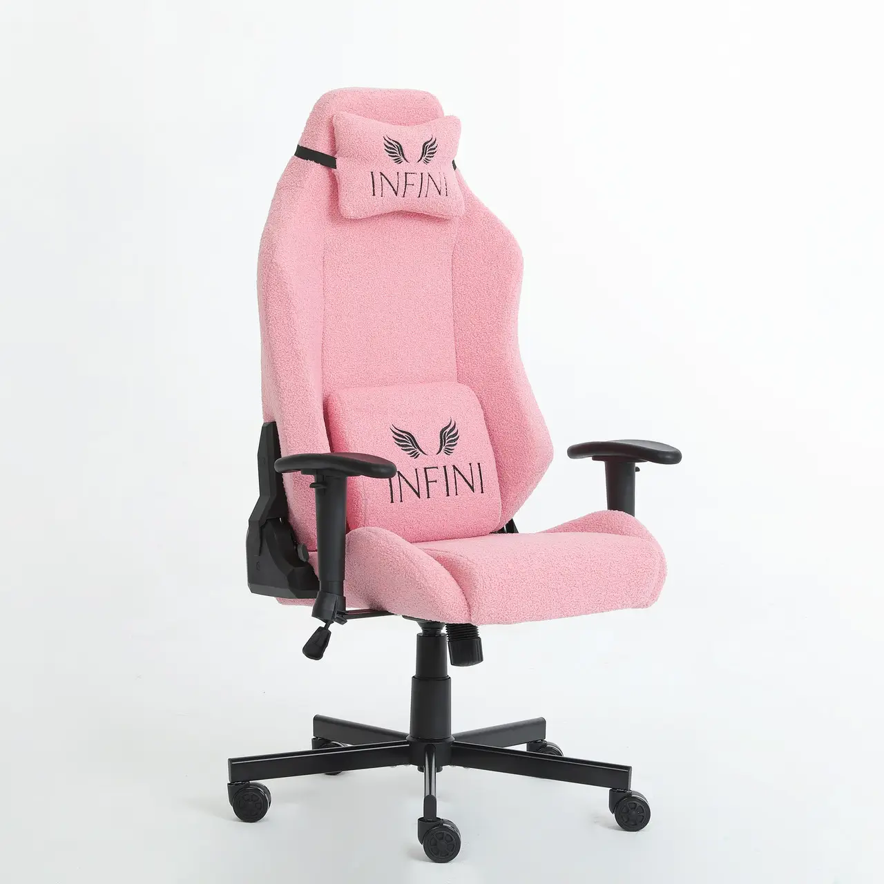 Кресло геймерское Infini BOM 1507 экомех Розовый (2495)