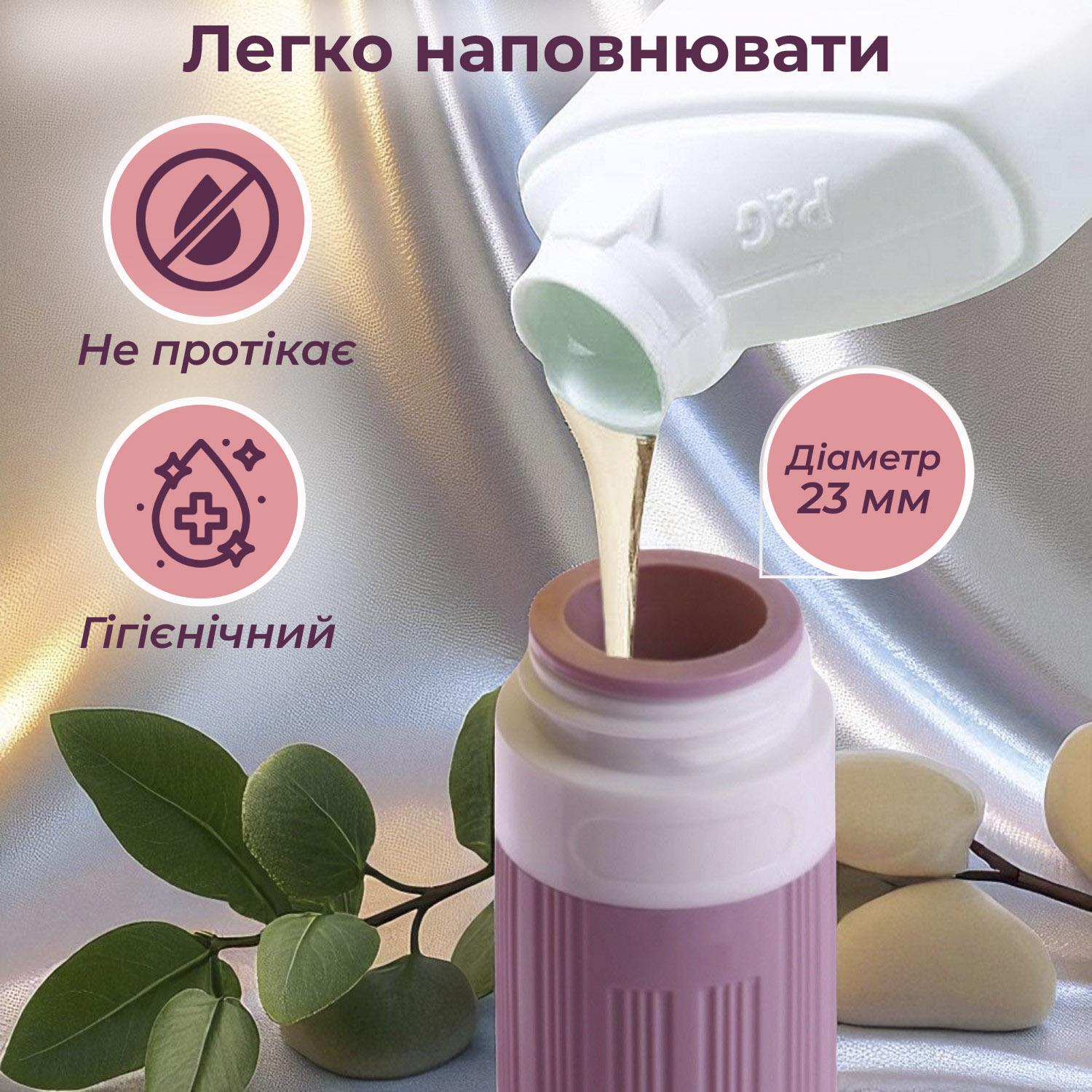 Дорожный набор флаконов для косметики Univerza силиконовый 4 шт. по 90 мл Зеленый - фото 4