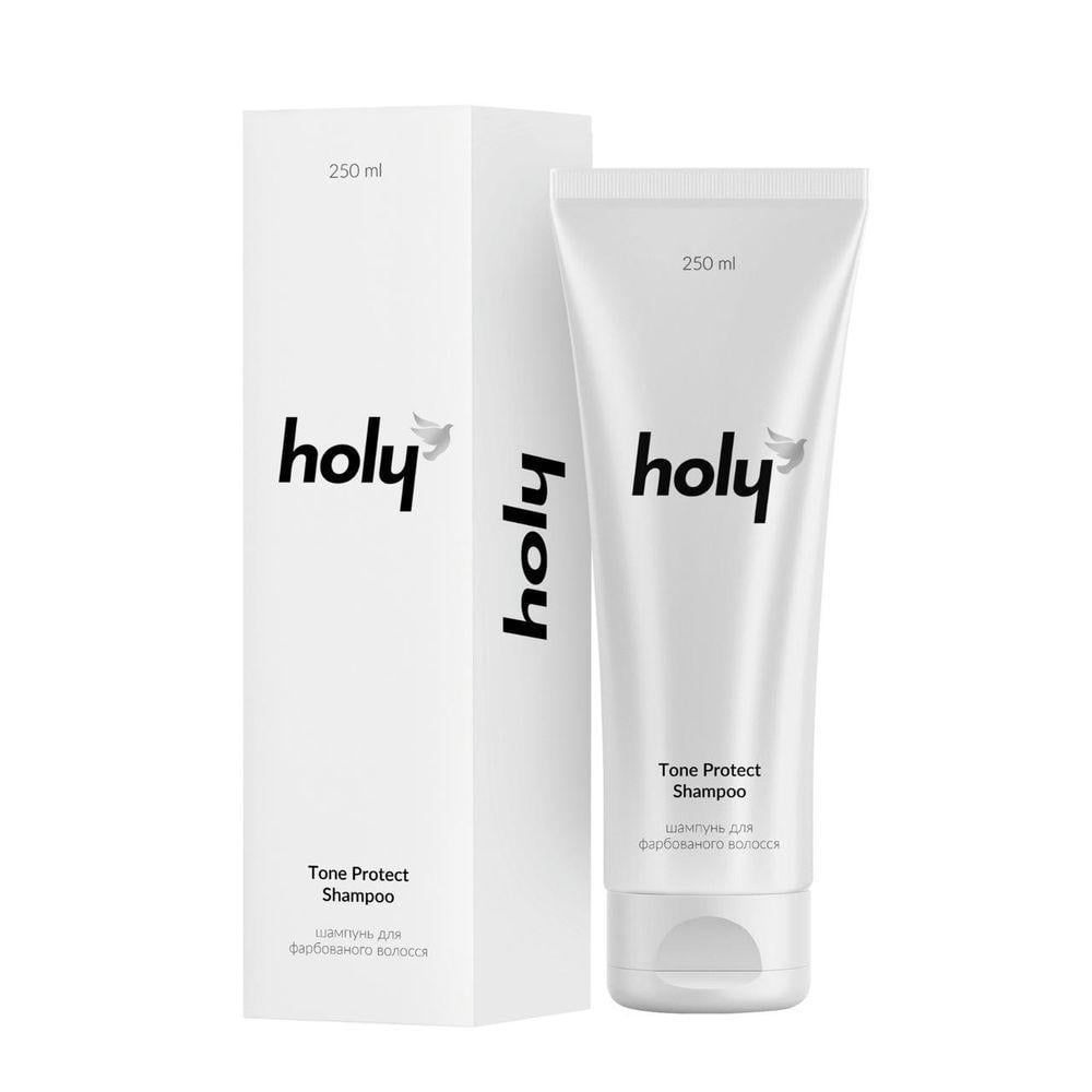 Шампунь для фарбованого волосся holy tone protect shampoo 250 мл (38412398)