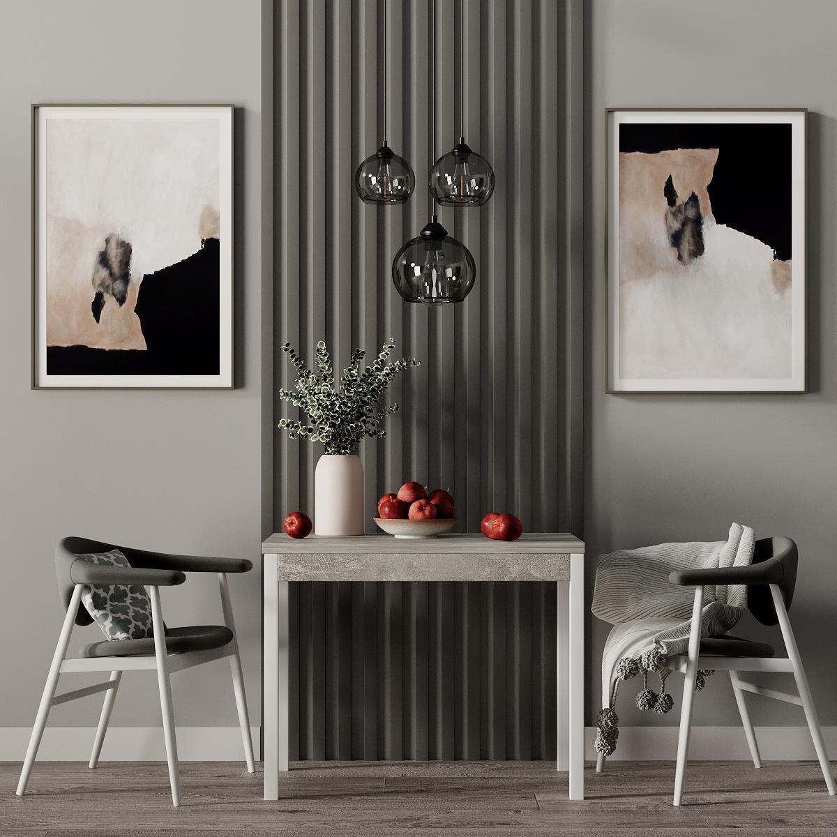 Обеденный стол-трансформер Lunch 900x765x600 мм Ателье светлый/Белый (GATB19040000010) - фото 3 Обеденный стол-трансформер Lunch 900x765x600 мм Ателье светлый/Белый (GATB19040000010) - фото 3