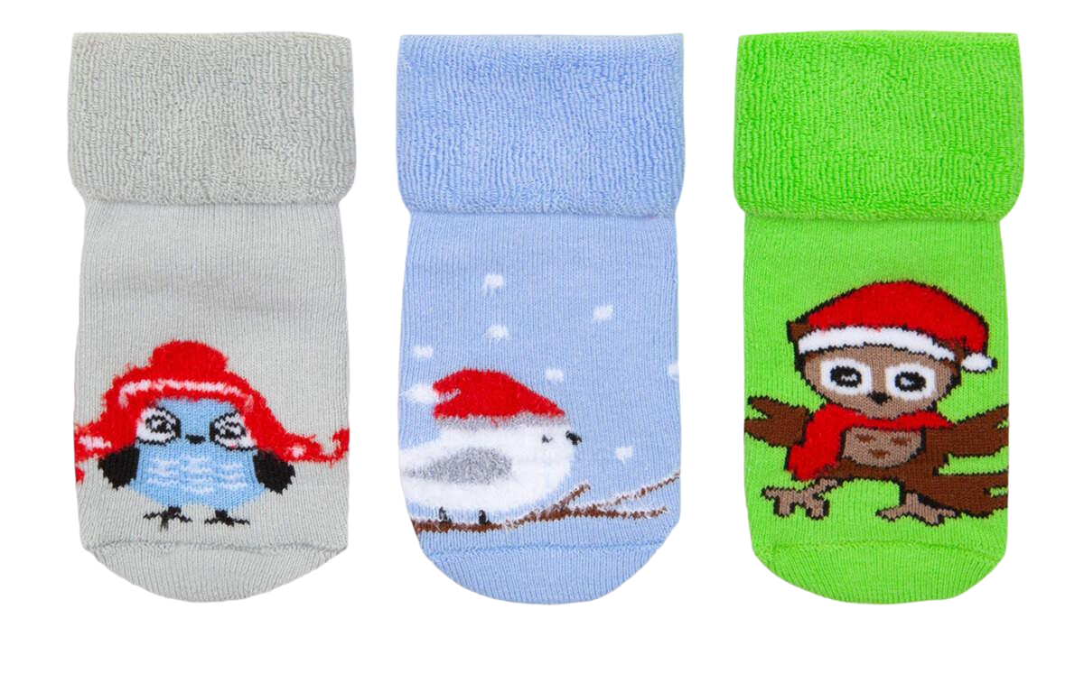 Носки детские хлопковые махровые для мальчика Gabbi NSМ-268 р. 10-12 6 пар (90268)