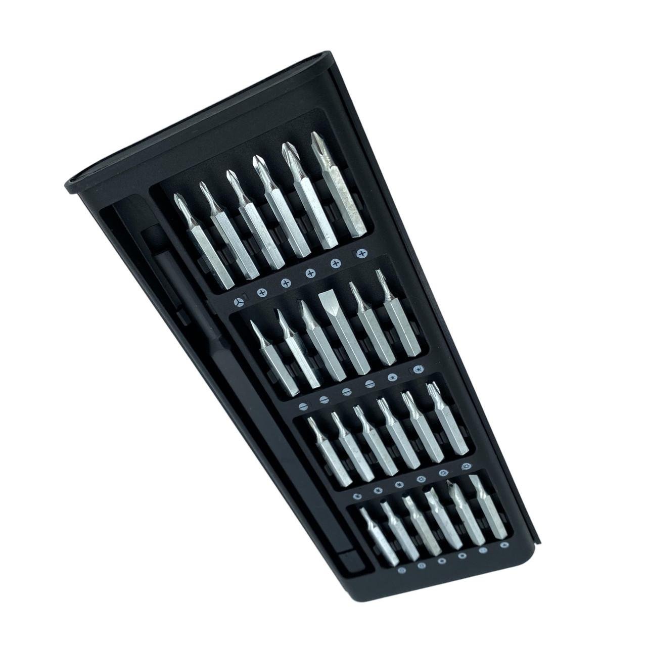 Отвертка с набором магнитных бит 24в1 (2201454642) - фото 4