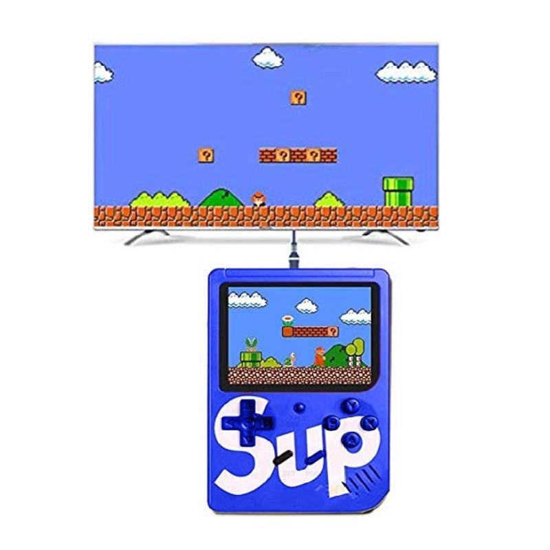 Приставка ігрова з AV-підключенням Sup Game Box 400в1 Блакитний - фото 3