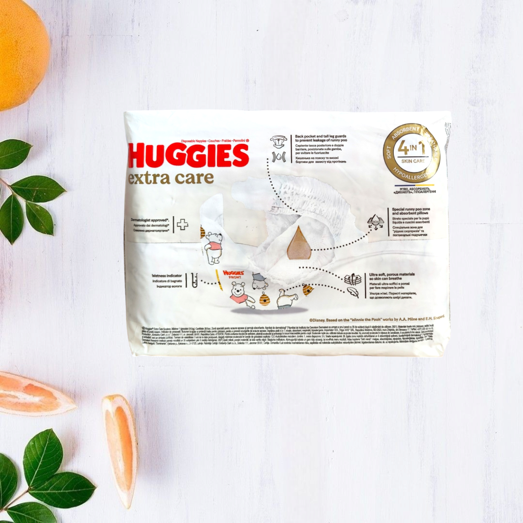 Подгузники Huggies Extra Care 1 2-5 кг 26 шт. - фото 2