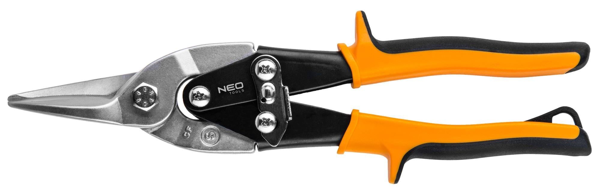 Ножницы по металлу Neo Tools 250 мм прямые (26609)