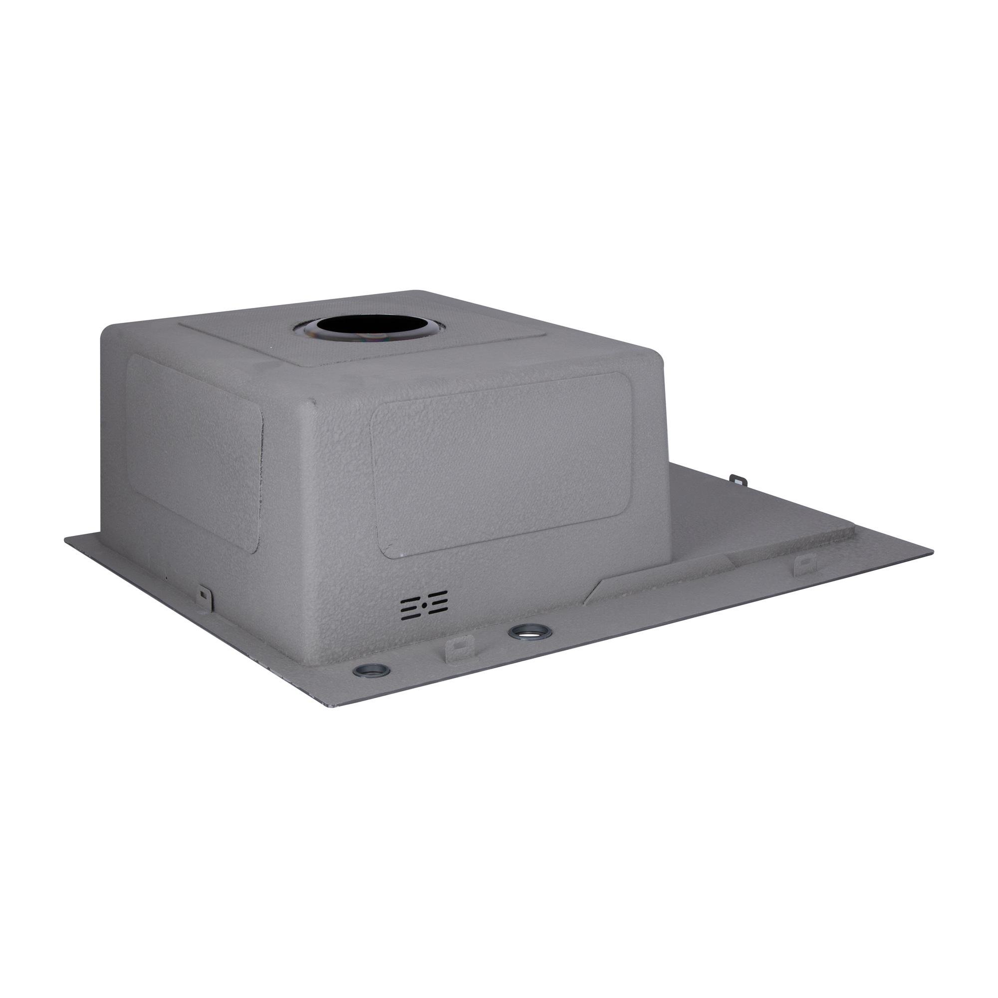 Мийка для кухні інтегрована Lidz Handmade H6350BR Brushed Black PVD крило праворуч з дозатором 3/1 мм (31022577) - фото 3 Мийка для кухні інтегрована Lidz Handmade H6350BR Brushed Black PVD крило праворуч з дозатором 3/1 мм (31022577) - фото 3