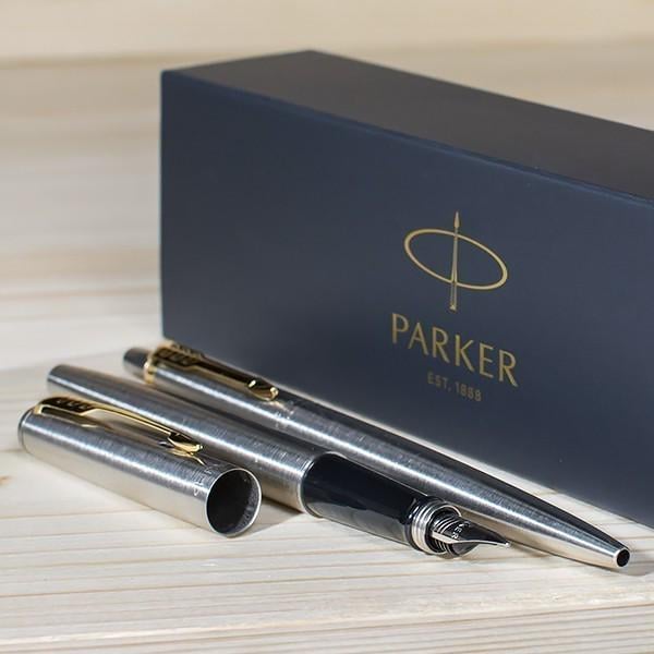 Набор ручок Parker Jotter 17 SS GT FP+BP в подарочной упаковке Duosets (16 092b19)