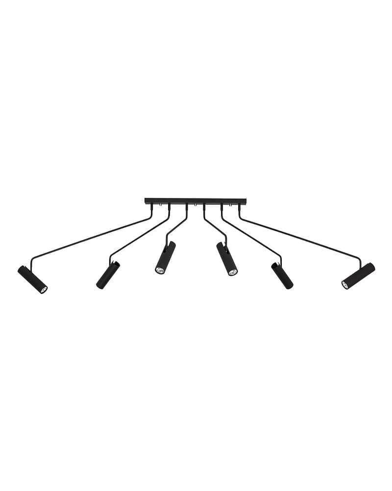 Люстра Nowodvorski 6505 Eye Super GU10 6x10W IP20 Черный (00000065259)