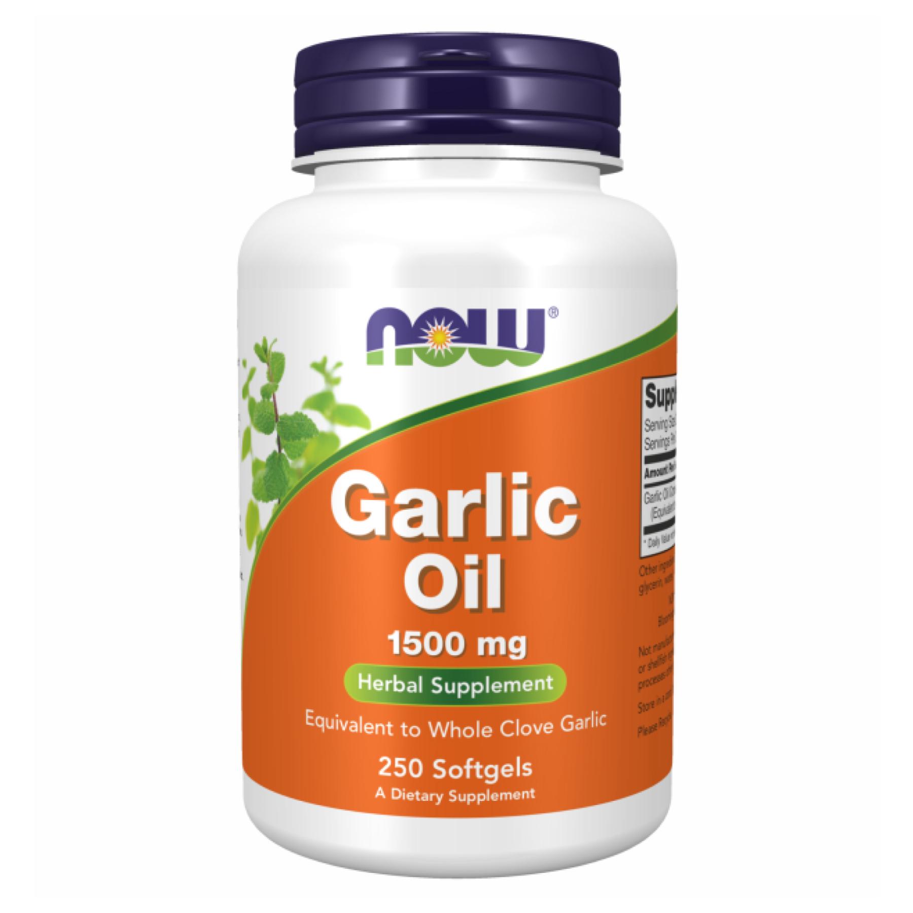 Добавка Garlic Oil 1500 mg 250 softgels (100-26-1494080-20)