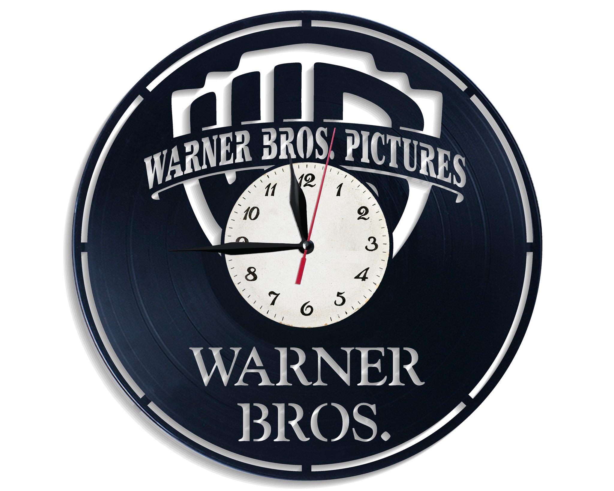 Часы настенные Warner Brothers 2893 из виниловой пластинки