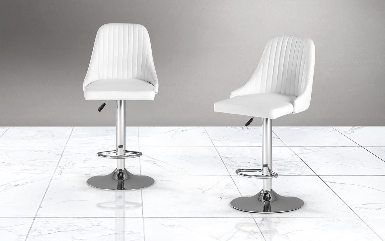 Барне крісло хокер зі спинкою Fregat Amsterdam Білий (2730785985) - фото 2 Барне крісло хокер зі спинкою Fregat Amsterdam Білий (2730785985) - фото 2