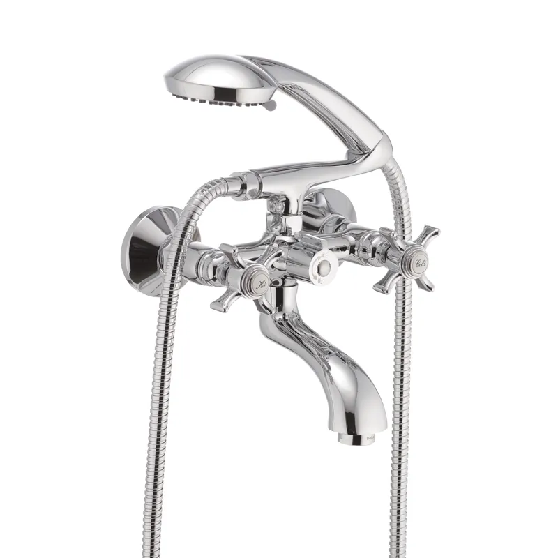 Смеситель для ванны Haiba Zeus 142 Хром (HB0835)