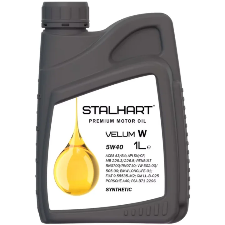 Моторное масло Stalhart Velum W 5W-40 1 л (745277)