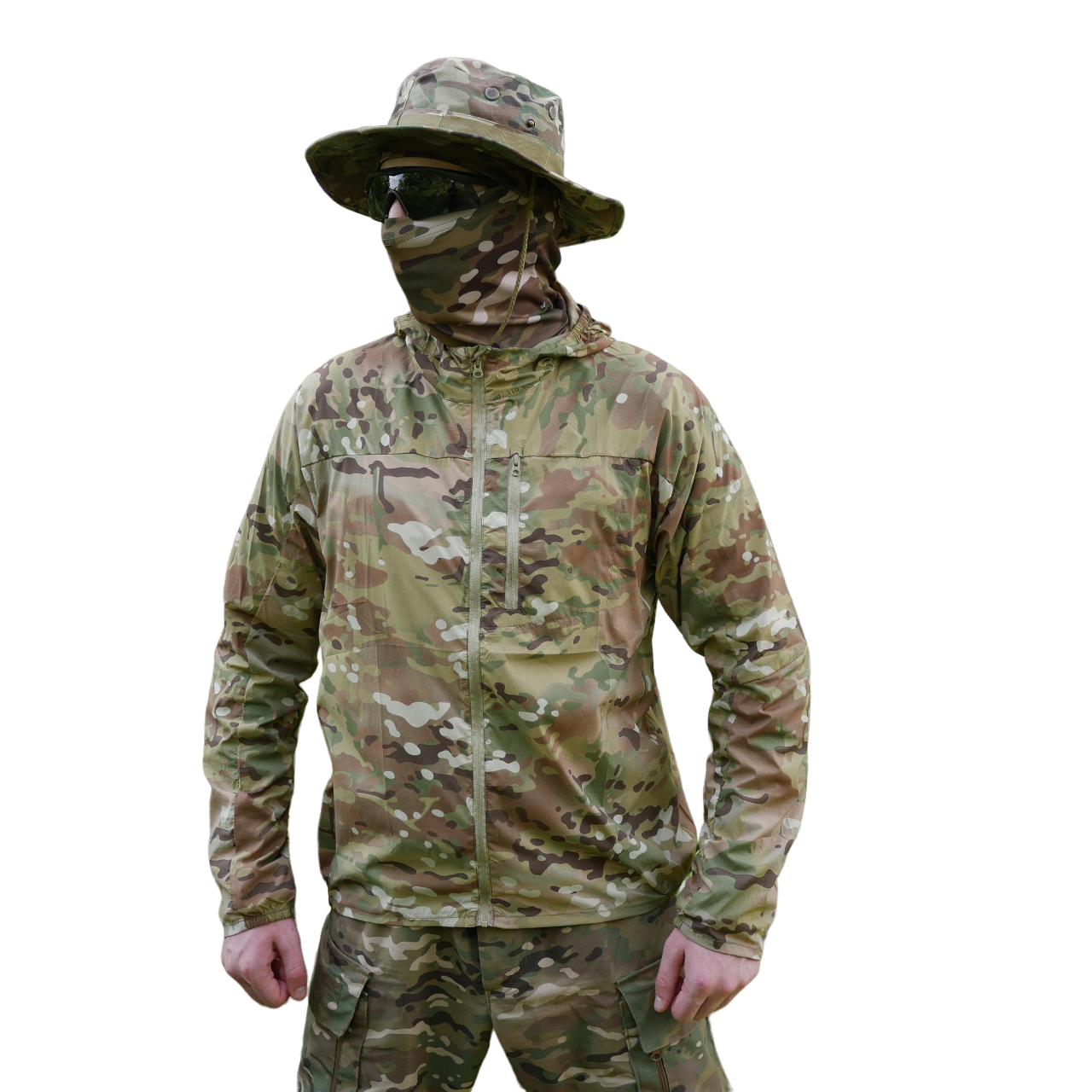 Куртка-ветровка летняя XXL Multicam (1191-XXL)