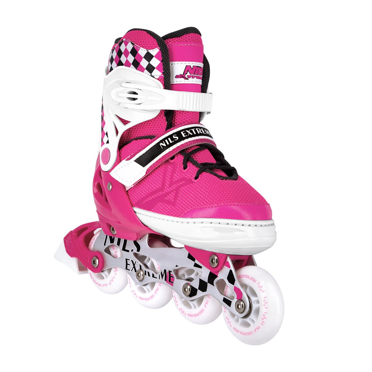 Роликові ковзани Nils Extreme NA13911A Size 39-42 Pink - фото 5