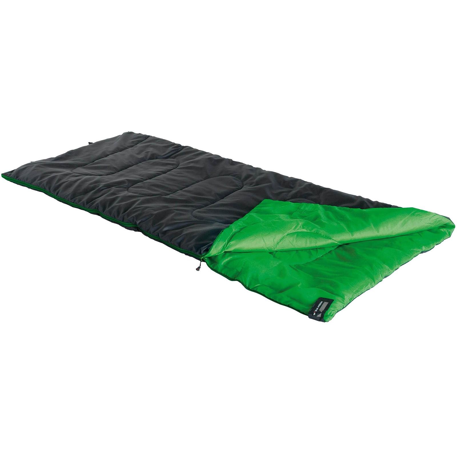 Спальний мішок High Peak Patrol +7 °C left Anthra/Green (20048)