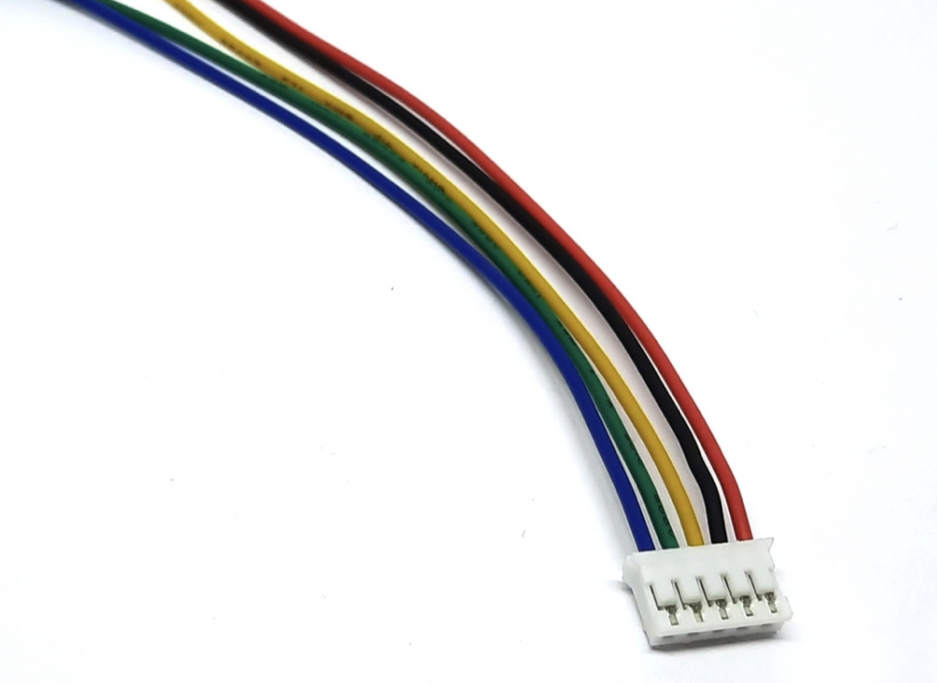 Кабель ПВХ 30AWG з роз'ємом JST GH1.0 Female 5P 200 мм