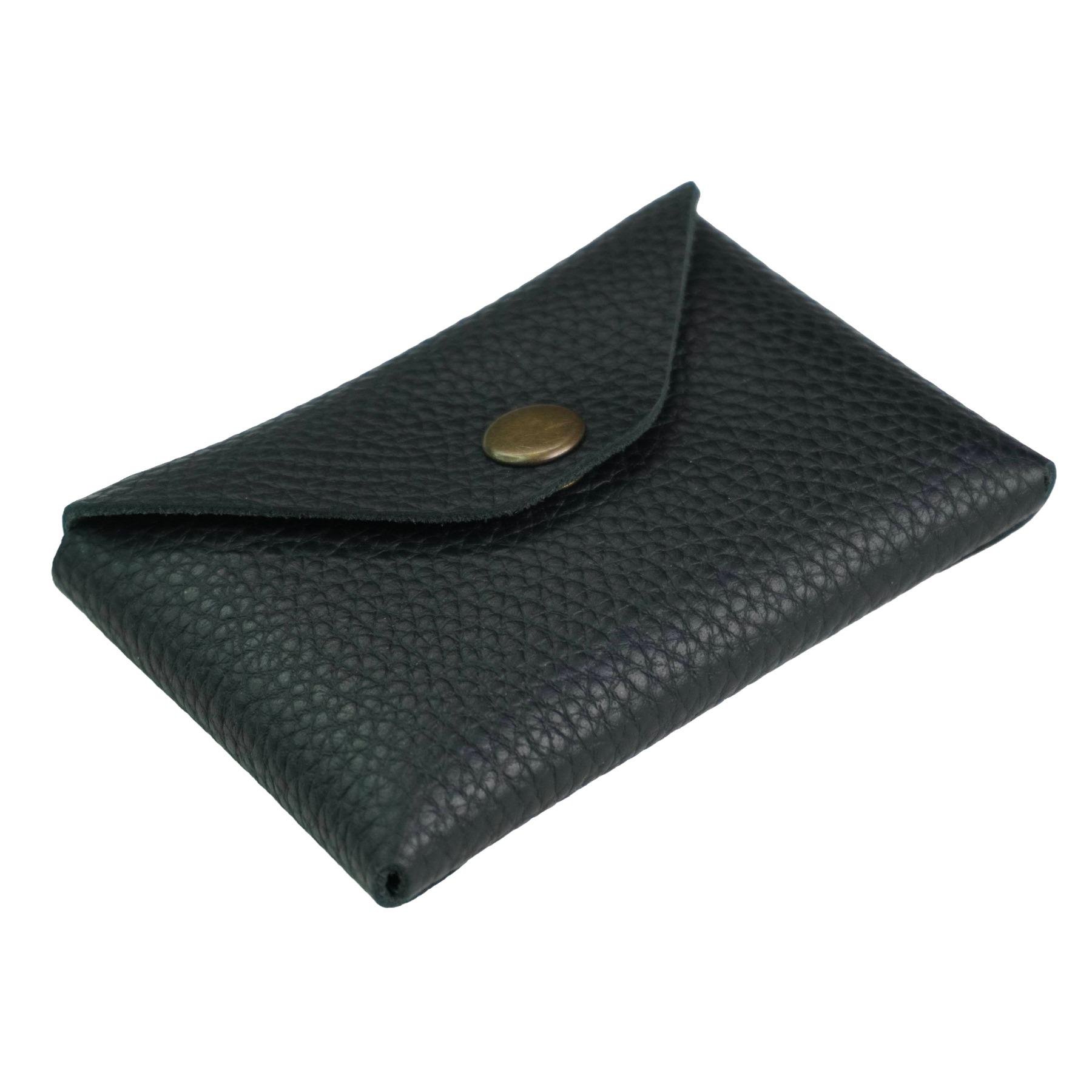 Гаманець шкіряний Флотар Mini-01 Чорний - фото 4 Гаманець шкіряний Флотар Mini-01 Чорний - фото 4