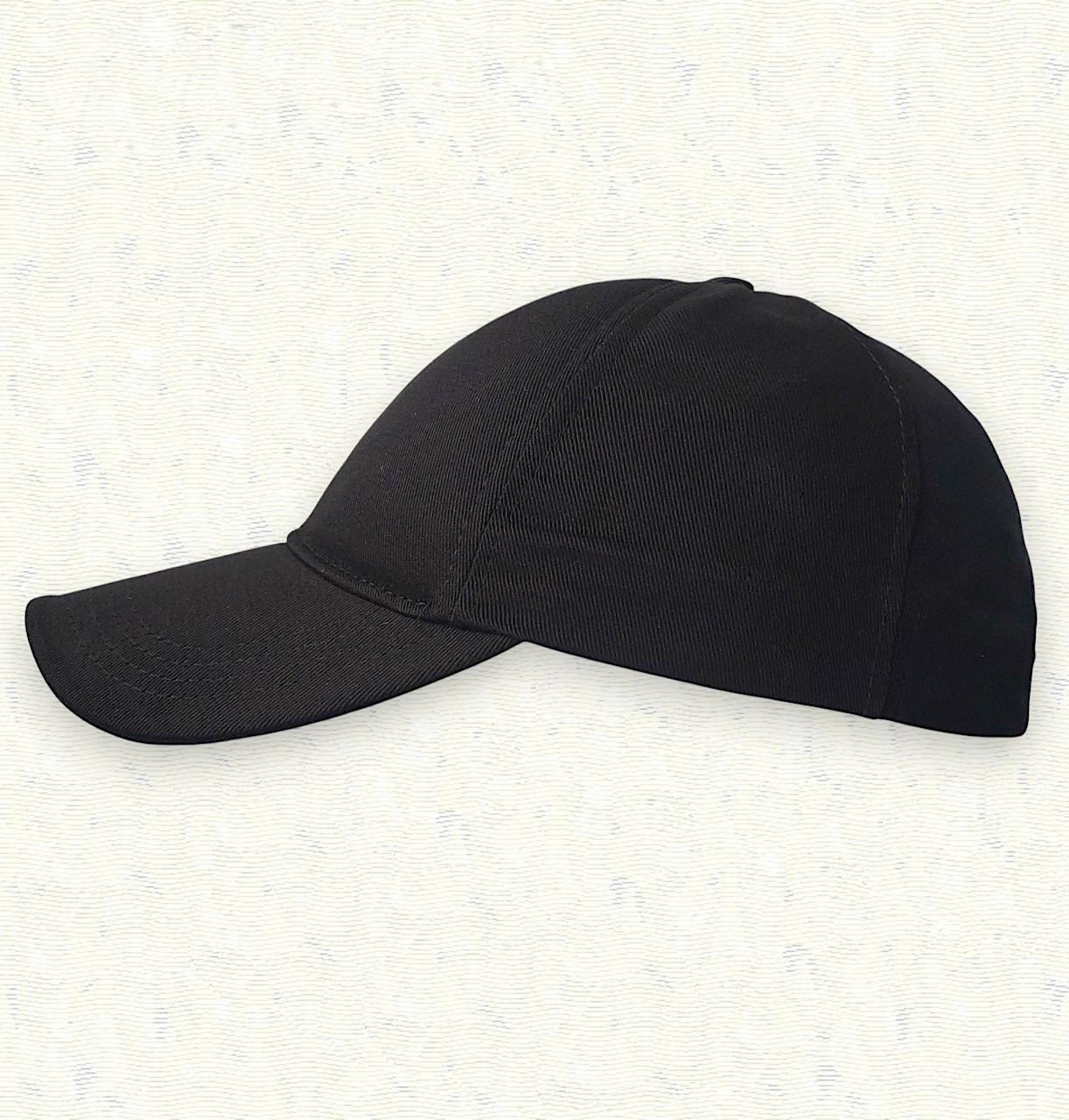 Бейсболка із регулятором розміру Чорний (6833) - фото 2 Бейсболка із регулятором розміру Чорний (6833) - фото 2