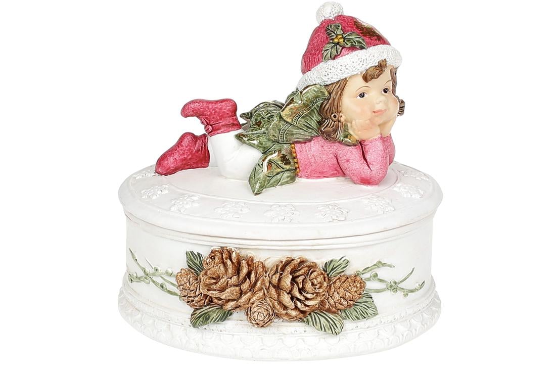 Декоративная шкатулка BonaDi с декором Малышка Эльф (887-321)