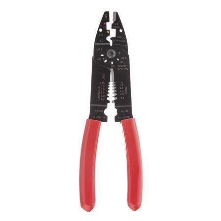 Клещи для обжима контактов и снятия изоляции Intertool 0,5-6,0 мм (HT-7056)