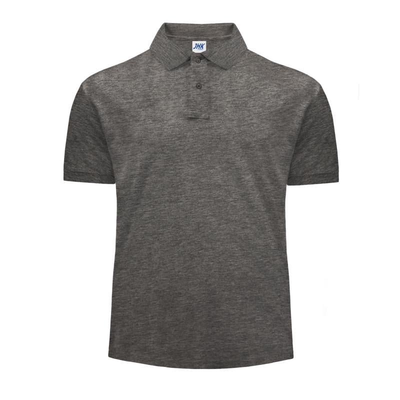 Поло JHK POLO WORKER 210 S Темно-серый меланж (GM)