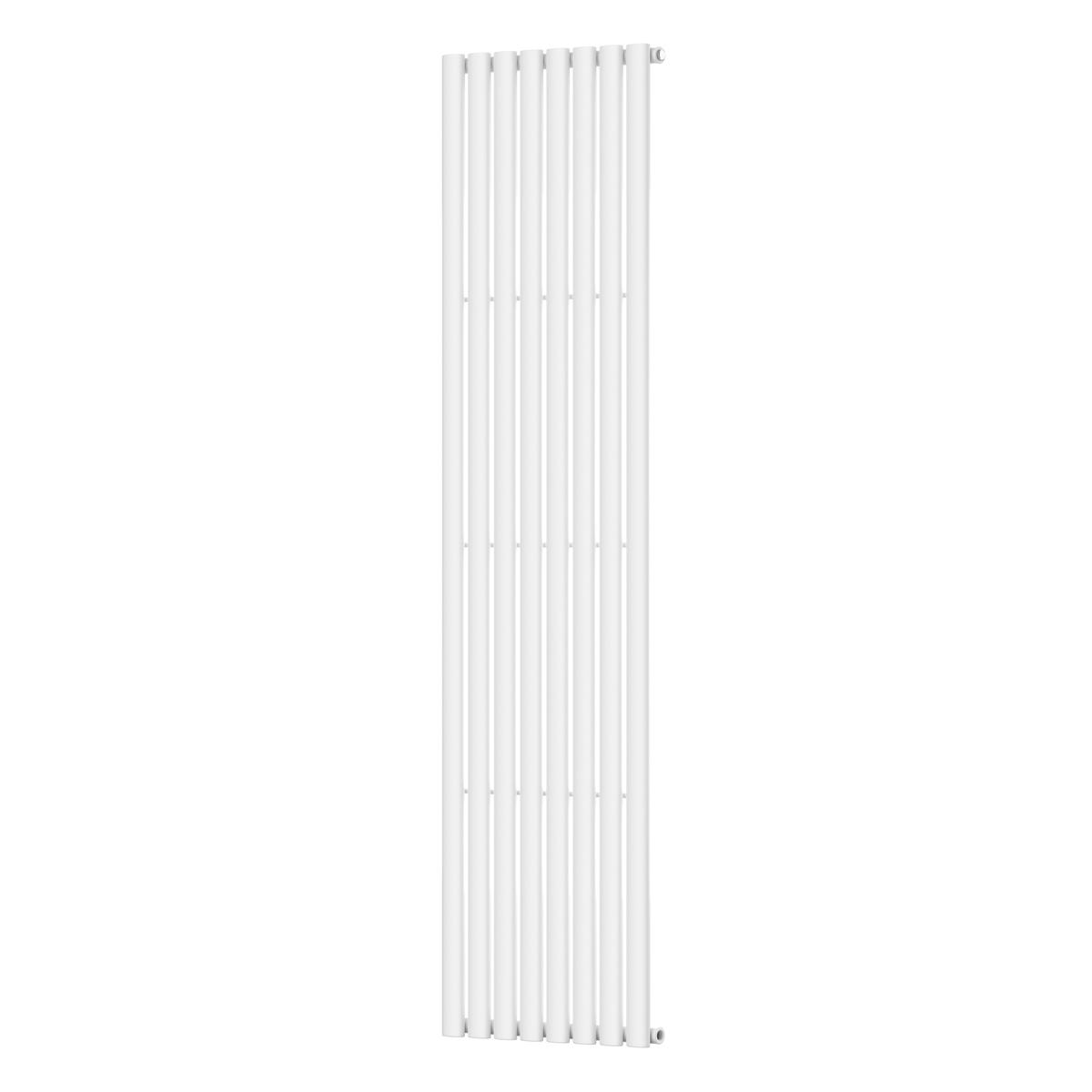 Вертикальний радіатор NAVIN Ellipse 480х1800-8 мм anticor Білий (S02-145032-4818) - фото 3
