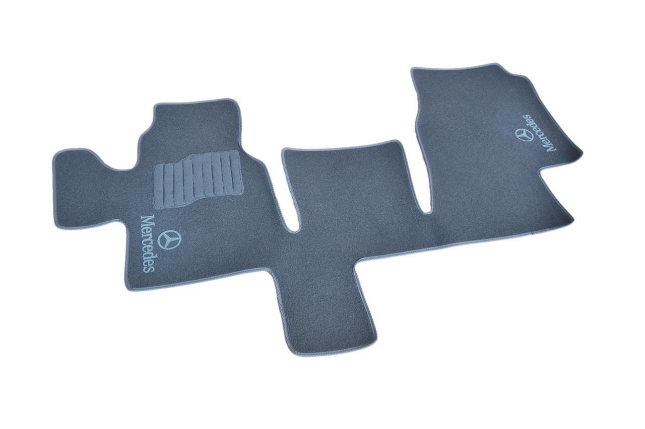Килимок автомобільний ворсовий AVTO-Gumm для Mercedes Sprinter 1995-2006 1 шт. Сірий (1398313495)