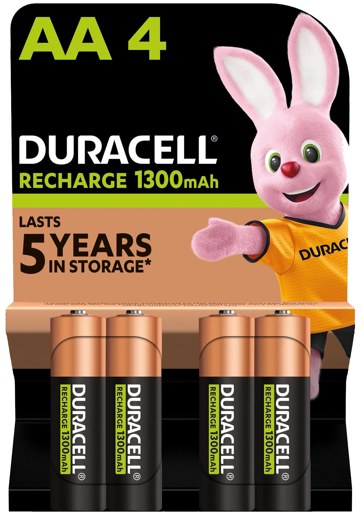Аккумулятор Duracell HR6 AA 1300 mAh 4 шт. (UG-5018826/5007324)