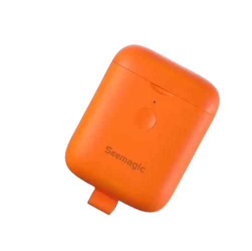 Машинка для стрижки нігтів Seemagic Electric Polishing Nail Clipper Mini Orange Машинка для стрижки нігтів Seemagic Electric Polishing Nail Clipper Mini Orange