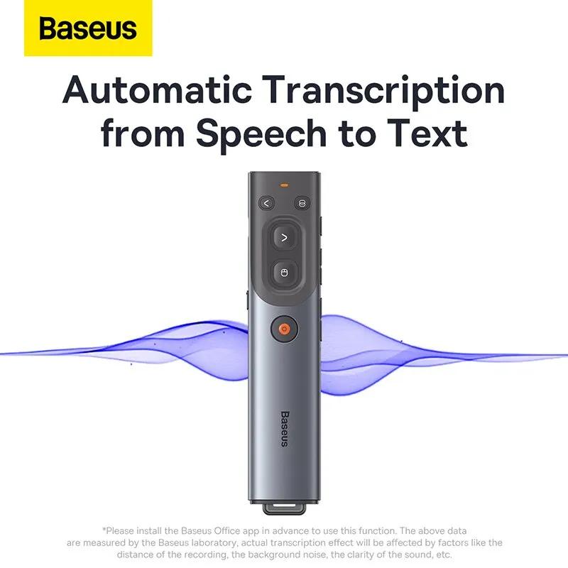 Презентер BASEUS BS-OH085 Orange Dot Wireless Presenter Red Laser Grey (67675) - фото 8 Презентер BASEUS BS-OH085 Orange Dot Wireless Presenter Red Laser Grey (67675) - фото 8