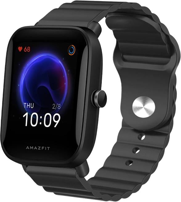 Ремешок Wave для Amazfit Bip U Pro Black (23429-2B)