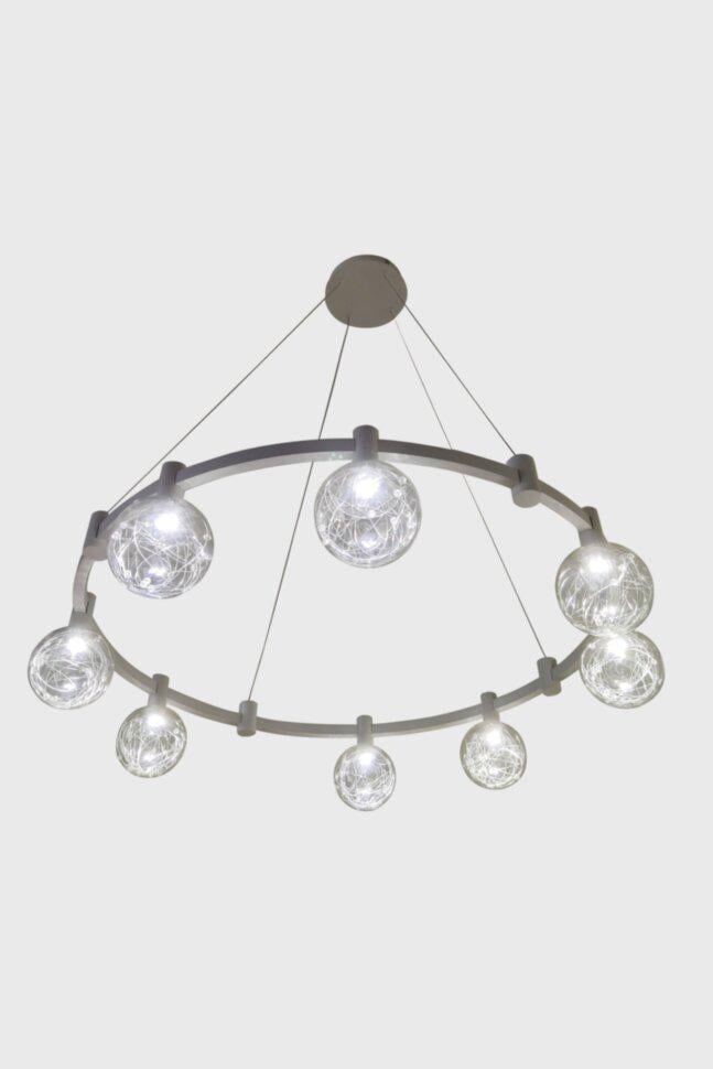 Люстра Laguna Lighting 492 85x100 см Прозрачный (49273-08)