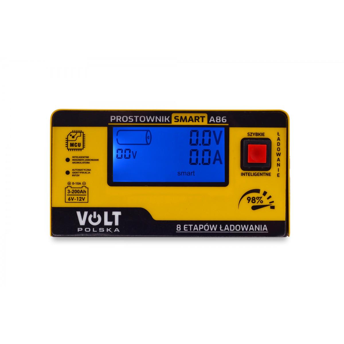 Зарядное устройство Volt Polska Smart 6V/12V 15A A86 (30885) - фото 6